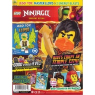 【LitraBrix】LEGO NINJAGO Magazine (UK Edition, Issue #123; Jan 2025) + Free LEGO Toy