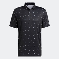 adidas Golf Ultimate365 Allover Print Golf Polo Shirt Men Black HM7395