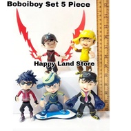 Boboiboy Anime Action Figure Set 5 Collection Kids Toys