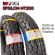 FKR TYRE TAYAR 14 HT200 Tubeless 70/90-14 80/90-14 HT200 (Cutting TT100)