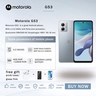 Motorola Moto G53สมาร์ทโฟน5G 8 + 128 6.5นิ้ว Snapdragon 480 50 + 8 MP กล้องหลัก Android 13 Myui 5.0 5000MAh