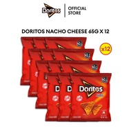 [Bundle of 12] Doritos Tortilla Chips Nacho Cheese/ Smokin BBQ/ Spicy Nacho 65g
