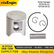 Motorcycle Engine Pistons Ring Sets 53.95mm For Yamaha YZ125 05-22 YZ125X 20-22 OEM 1C3-11631-01-B0 