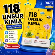 Buku 118 UNSUR KIMIA, Buku Panduan Lengkap Mengenai Unsur Kimia Dan Sifatnya - BukuBloom