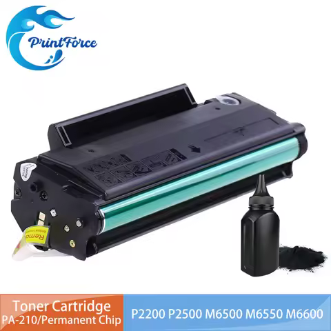 PA210 PA-210 PA-210E Refillable Toner Cartridge Permanent Chip for Pantum P2200 P2500 P2500W M6500 M