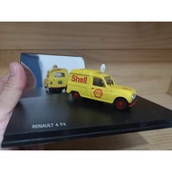 1/43 Renault 4 F4 Shell Vintage Delivery Van diecast model