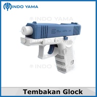 MAINAN ANAK PISTOLAN GLOCK SEMPROTAN AIR WATER GUN 1 ARAH