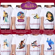 FREE NAME PRINTED T-SHIRT FOR CHILDREN ADULT/ ALADDIN