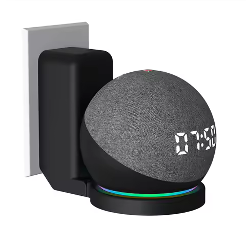 Echo Dot Wall Mount Holder For Amazon Alexa Echo Dot 4 5rd Generation Speaker Bracket Space Saving W