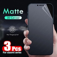 3-1Pcs Matte Hydrogel Soft Film Screen Protector For Xiaomi Mi Note 10 11 11i 10T 12t mi13t 13T Pro 5G