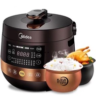 [FREE SHIPPING]Midea Electric Pressure Cooker5LDouble-Liner Household Rice Cooker Intelligent Reservation Pressure Cooker Automatic Rice Cooker