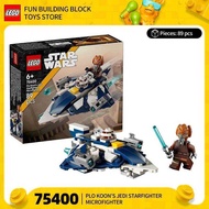 75400 75411 75412 75431 Pro Kong's Jedi starfighter Star s boy building block toy gift