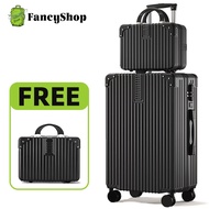 Free 14-inch Luggage Travel Bag Suitcase Luggage 20/24/28-inch Luggage 360 universal Silent wheel