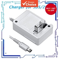 3DS Charger Compatible for Nintendo 3DS/DSi/DSi XL/2DS/2DS XL/New 3DS XL 100-240V Wall Plug Adapter