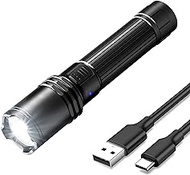 klarus EP10 Rechargeable Flashlight, High Lumens 1000 Lumens EDC Flash Light, USB C Flashlight with 2600 mah Battery, Waterproof Flashlights for Home, Camping, Emergency Use