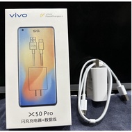 Original VIVO X50 PRO 33w Us Super Flash Charger Adapter 1m Usb Type C Fast Charging Cable