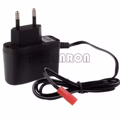 NEW ENRON 6V 500mA EU plug AC100-240V Travel charger JST connector For NiMH NiCD battery T10097GS