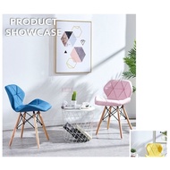 🌟READY STOCK🌟 CLOTH CUSHION Emmi Chair Eames chair Modern Dining Chair lounge Chair kerusi makan rua
