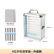 Student Phone Storage Box Lockable Mobile Device Management Cabinet Metal Construction Secure Phone