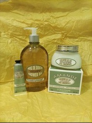 Loccitane 杏仁緊膚乳，潤手霜