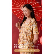 [COTTON REPUBLIC] CLASSIC PYJAMAS Women's buttoned pajamas, women's button-down pajamas cotton pyjam