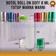 8ml Matte Roll-On Empty Bottle 8ml Matte Color Roll-On Souvenir Bottle/