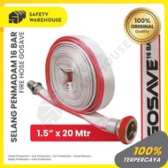 1.5 inch x 20 Mtr Fire Hose 16 Bar Canvas Fire Hose