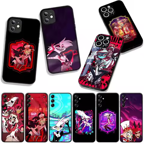 Phone Cover Angel Dust H-Hazbins Hotels Charile for Xiaomi Redmi Note 15 11 9 10 Pro Plus A5 9A 9T 1