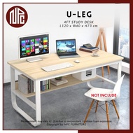 [NPC] U-LEG 4FT Work Desk | Office Table | Laptop Table | Study Table | Meja Tulis | Meja Pejabat | 