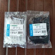 Cable ties cable tie 2.6x100mm 2.6 x 100mm 10cm white black/