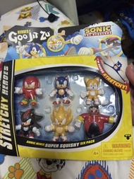 Sonic the Hedgehog Stretchy Heroes 公仔