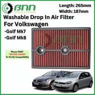 [BNN] Volkswagen Golf Mk7 Mk8  Washable Drop In Filter (04E129620A / 04Q129620)