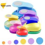 Paper Crafts Circle Punches - 6 Sizes of Circle Cutters, Including 3-Inch Circle Punches, in Random 