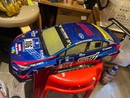 全新  剛剛完成 雙星 田宮 tamiya 1/10 掃把佬 sti RC 上色車殼 190mm 合TT01 TT02 車架用