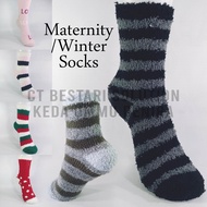 Stokin Pantang Maternity Socks Mommy Socks Winter Socks QSTAR