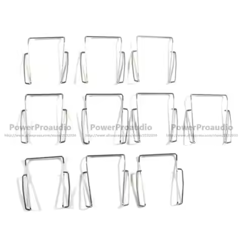 10PCS Metal Replacement Strap Clamps Belt Clips For Sennheiser Bodypack G1 G2 G3 EW100 EW300 EW500 W