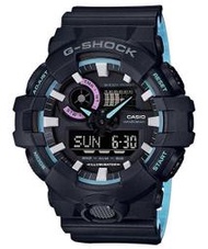 CASIO手錶專賣店 G-SHOCK重機造型GA-700PC-1A 耐衝擊指針雙顯多功能運動錶全新公司貨~GA-700