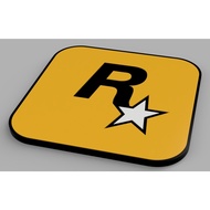 RockStar Games 3D Logo Or Fridge Magnet