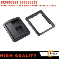 For AUDI A3 S3 A4 B6 B7 B8 S4 A5 S5 A6 C6 C7 S6 A8 Rear Trunk Liner Cargo Boot Carpet Handle Cover 8