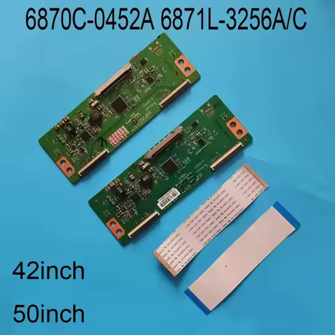 T-CON 6870C-0452A 6871L-3256A/C Logic Board is for 50LN5542Y 42LN5100-CP 613V TX-L50B6B 42LA620S 42L