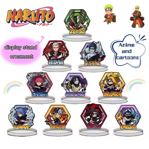 NARUTO Uzumaki Naruto Uchiha Sasuke Uchiha Obito Acrylic Desktop Decoration Animation Peripheral Car
