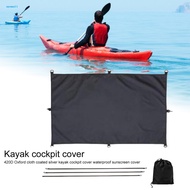  Kayak Drape Waterproof UV-Resistant Extra Large Quick Release Universal Protective Oxford Cloth Comprehensive Protection Kayak Cover Kayak Supplies