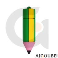 Pencil Silicone Mini Thumb Drive Pen Hard Drive USB 2.0 Data Storage Flash Drive 1GB 2GB 4GB 8GB 16G