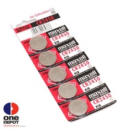 Maxell Lithium Battery CR2450 (5 pcs)