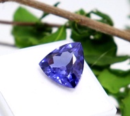 Natural Trillion Cut 1.51 Ct Loose Gemstone Blue Sapphire