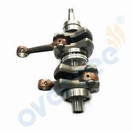 New Crankshaft Assy 61N-11400-00 69P-11400-00 61N-11400 61N 69P for YAMAHA 25HP 30HP Outboard Motor 