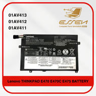 LENOVO 01AV413 01AV412 01AV411 For THINKPAD E470 E470C E475 ORIGINAL BATTERY