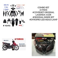 COMBO SET LAGENDA Original  Coverset+ Original Inner set+ Led Head Lamp Untuk LAGENDA 115ZR/SRL 115 
