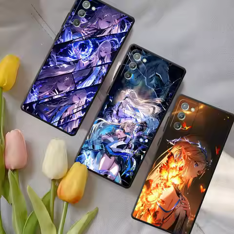 Phone Case for Samsung Galaxy Note 20 Ultra 5G 10 Plus 9 Black TPU Cover Knight Cartethyia Saint M12