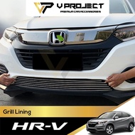 Honda HRV HR-V Facelift Lower Aluminium Grill Bumper Lower Grille Grill Trim VEZEL 2019-2022 Car Acc